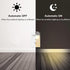 [4 Pack LED Night Lights, Nightlights with Dust-to-Dawn Light Sensor, Night Light Plug into Wall Sensor, Soft Light for Kids Adults Kitchen Hallway Bathroom, Warm Light by Eneteck