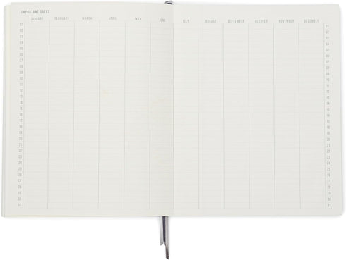 DesignWorks Ink Standard Issue Planner Notebook No. 3, Army Green with 192 Lined Pages and Elastic Closure