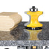5PCS 1/4-Inch Set Radius:1/4",3/8",1/2",5/8",3/4" WSOOX Bullnose Beading Router Bits with Shank Carbide-Tipped Corner