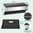 9 IP65 (2 Packs) Solar Fence Lights Outdoor,Step Lights Solar Powered with Lighting Options, Waterproof, Deck Light