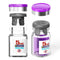 Ks-Tek Sterile Empty Vial with Separately Butyl Rubber Stopper and Flip Top Closure,Removable,After Filling,Need to Seal by CrimperType 1 Borosilicate Glass Tubing (5ml)