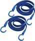 XSTRAP STANDARD 2PK 77 Inch Flat Bungee Cord Heavy Duty Adjustable Straps with Hooks for Hand Truck, Camping,