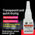 Metal Glue for Bonding - Instant Super Glue for Metal, Stainless Steel, Aluminum Alloy, DIY Craft, and More