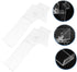 Set 2 Luxshiny Versatile Plastic Shoe Racks Suitable for High Heels Flats Display Stand