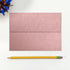 LUXPaper A7 Invitation Envelopes Peel & Press, 5 1/4" x 7 1/4" Misty Rose Metallic - Sirio Pearl, 50 Qty