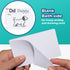 Olivo 3x5 3" 5", 100 Count, 200 Blank Index Cards Unlined Unruled Flash Note Cards x White, GSM Heavy Weight