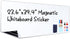 HAMIGAR Magnetic Whiteboard Contact Paper 23.6" X 39.4", Peel and Stick Wallpaper for Wall Dry Erase Board