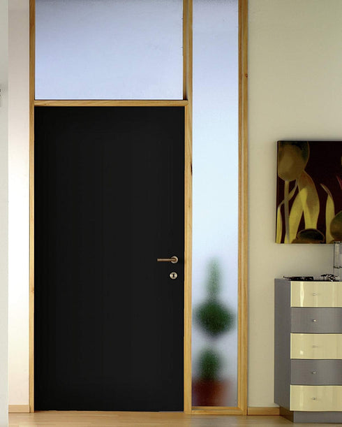d-c-fix Black Matt Peel and Stick Contact Paper, Waterproof Removable Wallpaper for Kitchen, Cabinets, 17.7" x 78.7"