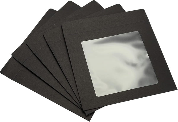 PATIKIL Full Face Window Envelopes 10 Pack 7'' Clear Single Sided for Mailing Photos, Statements & Catalogs