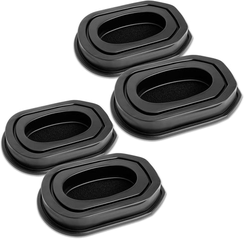 GEVO Gel Ear Pads for Walker's Razor Earmuffs, 2 Pack Comfortable Replacement Ear