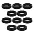 Klyeola 10Pcs E12 Light Socket Rings, Plastic Lamp Shade Holder Adapter, Threaded Collar
