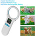 Rabitpos 1.44'' 500 Pet Microchip Scanner, Bluetooth Animal Tags Reader with TFT Display Screen, Handheld Rechargeable