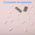 XLIUAX 125 Pcs Shutter Repair Kit, Plantation Shutters Fixing Windows Louver Kits Plantation Shutters for Windows