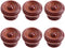 DubMag Wooden Door knobsDrawer knobs 6PCS Farmhouse Style Wooden Knobs Wood Drawer Shoe