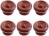 DubMag Wooden Door knobsDrawer knobs 6PCS Farmhouse Style Wooden Knobs Wood Drawer Shoe