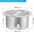 PATIKIL Gutter Guard, 2 Pack 304 Stainless Steel Downspout Strainer, Anti-Blocking Outdoor Gutter Cleaning Tool for Stops Leaves Debris, 3 Inch