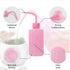 4 Packs Wash Bottle Plastic Tattoo Wash Bottle, Water Squirt Bottle, Squeeze Diffuser Bottle (Pink)