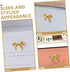 4pcs ibasenice Elegant Bow Drawer Pulls Decorative Brass Knobs for Cabinets and Dressers Ergonomic Design Suitable