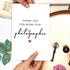 Amorista Thank You Card Gifts for Photographer, Simple Appreciation Gifts for Photographers,Thank You for Being Our