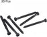 uxcell 25pcs Hex Lag Screws 1/4" x 2-1/2" Carbon Steel Phillips Head Half Thread Self-Tapping Bolts for Deck Building