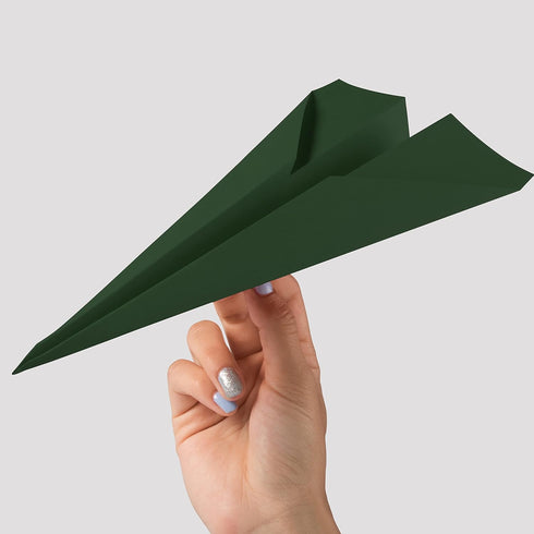 JAM PAPER Matte 28lb Paper - 105 gsm - 8.5 x 11 - Dark Green - 50 Sheets per Pack