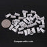 Keadic 100Pcs M5 Metric Rivet Nuts, Aluminum Flat Head Threaded Insert Nutserts for Automotive and Furniture Decoration