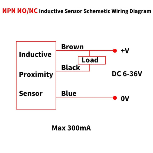 Lzcdelyxiao 5Pcs TL-Q5MC2 5mm 3 10~30V NC NPN Inductive Proximity Sensor Switch Detector Wire DC Normal Close