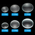 PATIKIL 6 Pack Glass Optically Polished Round Edges Lens, 5cm, 10cm Focal Length Double Convex and Concave