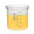 ULAB Stackable Graduated Plastic Beakers, 2000ml (68oz) Volume, Easy-to-Read Blue Printings, UBP1017