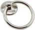 Kitchen Cabinet Handles, Metal Drawer Rings Pulls, Single Hole Cabinet Hardware with Installation Screws