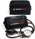 PARAMED Aneroid Sphygmomanometer, Manual Blood Pressure Cuff with Universal Cuff 8.7-16.5", Black, Carrying Case