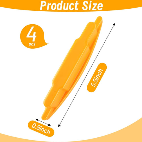 Meimaao 4Pcs Magnetic Stud Finder, No Batteries Required, Easy to Use Wall Scanner Detector Rapidly Locates Screws
