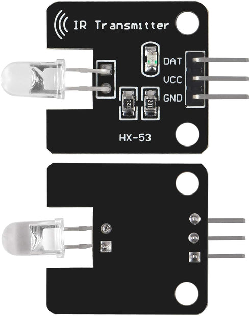 10Pcs Digital 38khz IR Receiver Sensor Module + 10Pcs 38khz IR Transmitter Sensor Module Kit for Electronics