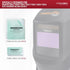 FYSCEMZZ 10PCS 770858 - Replacement Welding Helmet Clear Lens Kit for Inner and Outer Protective