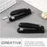 Operitacx 4pcs Staplers for Desk, Universal Handheld Office Stapler for Students and Teachers