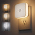 Sujeet Night Light, 4 Pack 1-50LM Stepless Dimming LED Night Light with