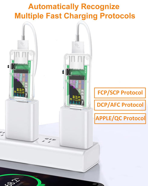 USB 3.0 Tester, Eversame Digital Multimeter Voltmeter, Current and Voltage Monitor, Power Meter Tester