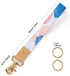 EcoVision Cute Keychain Lanyards for Keys - Wristlet Key Lanyard for Women with 2 Keyrings.