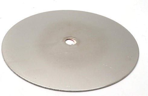 60 Grit Flat Lap Disk Wheel - Electroplated Diamond Coated Jewelry Polishing Tool for Gemstone Glass Rock Ceramics