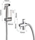 AYVANBER Set Handheld Bidet Sprayer for Toilet Handheld Sprayer Kit Toilet Sprayer Attachment for Toilet Handheld Bidet