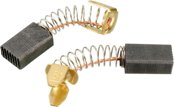 uxcell 2Pcs Carbon Brushes for Electric Motor, 12mmx8.5mmx5.5mm, Power Tool Replacement