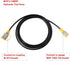 Hydraulic Pressure Test Hose 2.0m/6FT (M16*2-1/4 BSP) Testing Coupling Point Used in the Hydraulic System (1 PCS) by Walfront