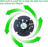 Aolyty 45W (85W Equivalent) PAR38 LED Bulb, White 6000K 3500lm E26 Base, 35 Degree Beam Angle, AC 120V