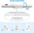 3W 3 120 Closet, Ferswe Rechargeable Light Bar, Touch Adjustable Colors, LED Mirror Lights, Magnetic for Cabinets