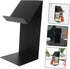 Cabilock Wide Bookshelf Rack Bookends for Heavy Books Flyer Holder Heavy Duty Easel Stand Metal Bookends Picture Frame