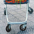 4pcs Healifty Shopping Cart Wheel Rolling Cart Wheels for Utility Easy to Install Heavy Duty Black