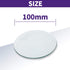 Watch Glass Beaker Cover Set, 6 Pcs Lab Glasses in 150mm, 100mm, 70mm for Science and Chemical Experiments