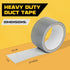 Duct Tape, Silver Duct Tape,5 Rolls 2 inches x 30 Yards duck tape,Strong, ducttape, Flexible,heavy duty duck tape,waterproof Bulk Value for Indoor & Outdoor Repairs, Industrial Use