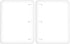 Full Page Flat Sheet Lifters, Natural White, Letter Size 11 x 8.5 Inch, 3-Hole Binder Separators (10 Pack)