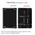 LeMotech Electrical Box, IP65 Waterproof ABS Plastic Project Box, Universal Enclosure for Electronics, Black